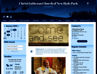 christchurchnhp.org screenshot