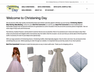 christeningday.com screenshot
