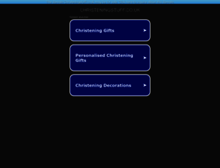 christeningstuff.co.uk screenshot