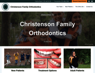 christensonfamilyortho.com screenshot