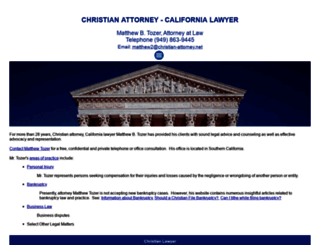 christian-attorney.net screenshot