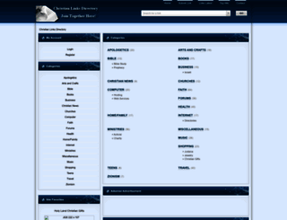 christian-links-directory.com screenshot