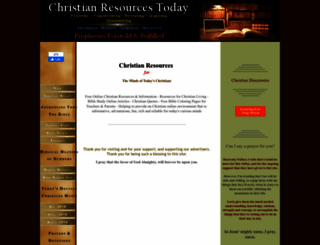 christian-resources-today.com screenshot