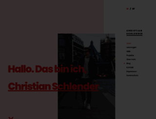 christian-schlender.de screenshot