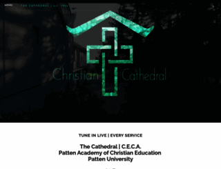 christiancathedral.org screenshot