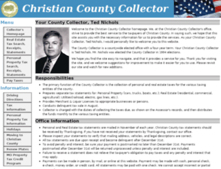 christiancountycollector.com screenshot