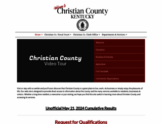 christiancountyky.gov screenshot