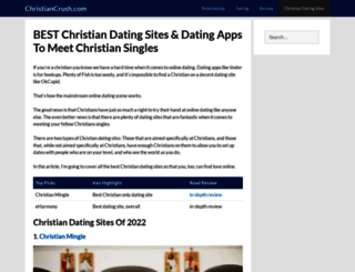 christiancrush.com screenshot