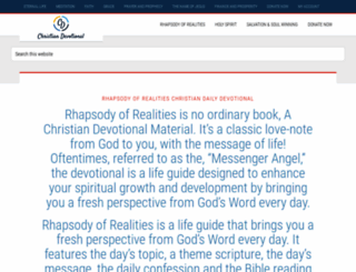 christiandevotional.com.ng screenshot