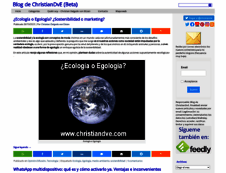 christiandve.com screenshot