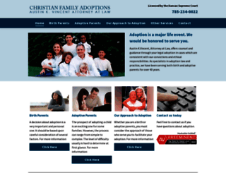 christianfamilyadoptionks.com screenshot