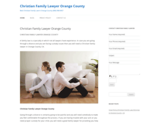 christianfamilylawyerorangecounty.com screenshot