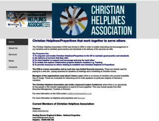 christianhelplines.co.uk screenshot