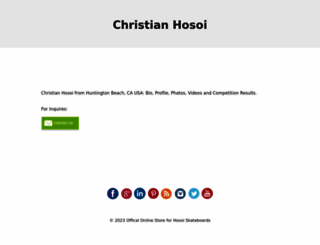 christianhosoi.com screenshot