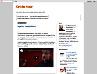 christianhunter.com screenshot