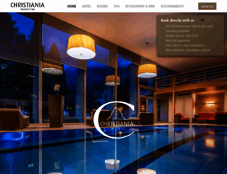 christiania-zermatt.com screenshot