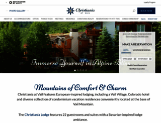 christiania.com screenshot