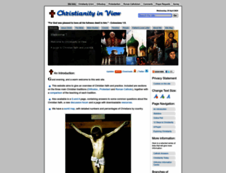 christianityinview.com screenshot