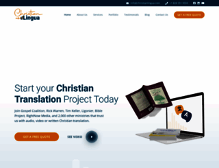 christianlingua.com screenshot