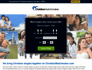christianmatchmaker.com screenshot