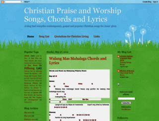 christianpraiseworship.blogspot.com screenshot