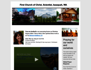 christianscienceissaquah.org screenshot