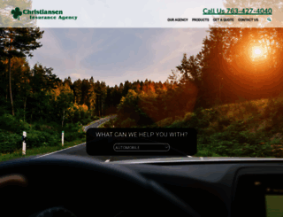 christianseninsuranceagency.com screenshot