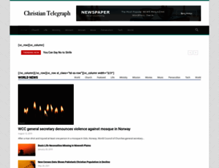 christiantelegraph.com screenshot