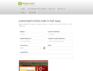 christiantutors.com screenshot