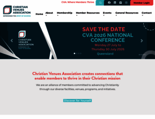 christianvenues.org.au screenshot