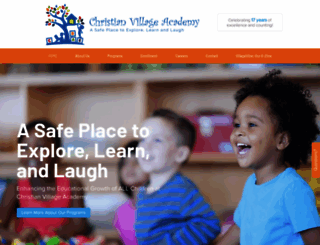 christianvillageacademy.com screenshot