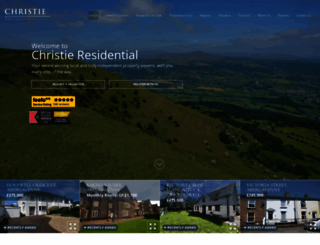 christieresidential.co.uk screenshot