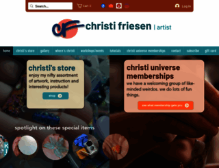 christifriesen-workshops.com screenshot