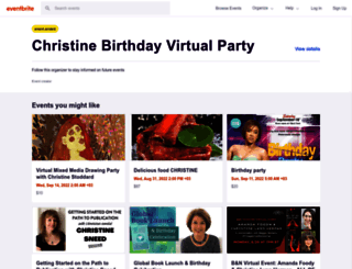 christinehayworth.com screenshot