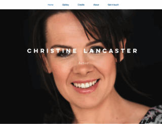 christinelancaster.com screenshot