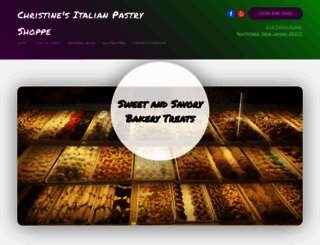 christinesbakeshop.net screenshot
