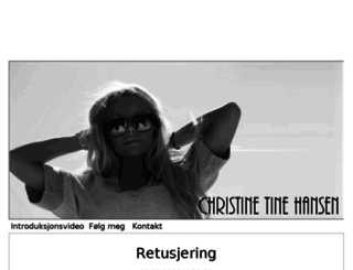 christinetinehansen.blogg.no screenshot
