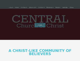 christiscentral.com screenshot