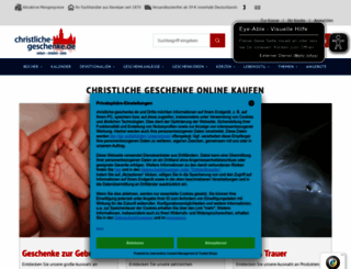 christliche-geschenke.de screenshot