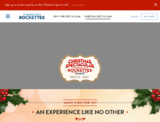 christmas.radiocity.com screenshot