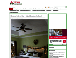 christmasdecorated.com screenshot