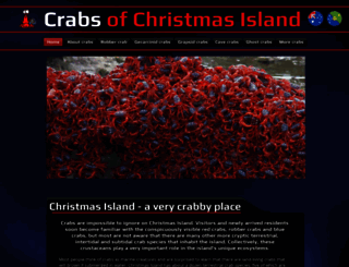 christmasislandcrabs.com screenshot