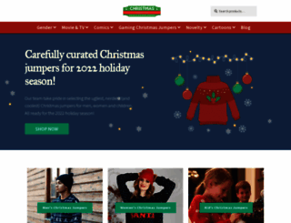 christmasjumperclub.com screenshot
