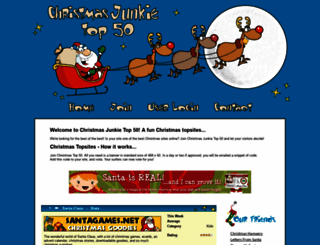 christmasjunkie.com screenshot