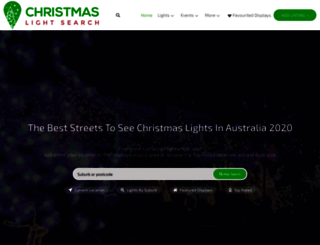 christmaslightsearch.com.au screenshot