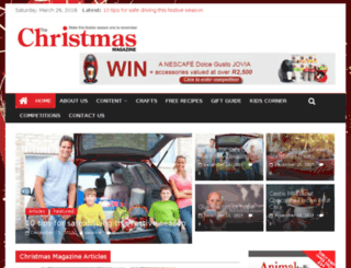 christmasmagazine.co.za screenshot