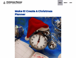 christmasplanner.com screenshot