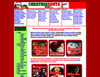 christmassantashop.com screenshot