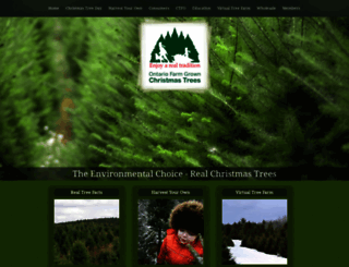 christmastrees.on.ca screenshot