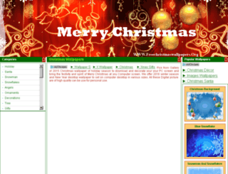 christmaswallpapersfree.com screenshot